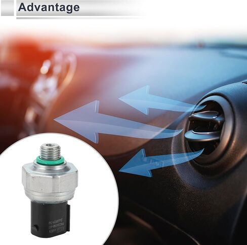 محرك A/C مفتاح ضغط مستشعر لسيارات BMW MINI E39 E46 E38 E53 X5 تكييف الهواء محول الضغط المبرد رقم 64536909257/64539323658 1 قطعة in Kuwait