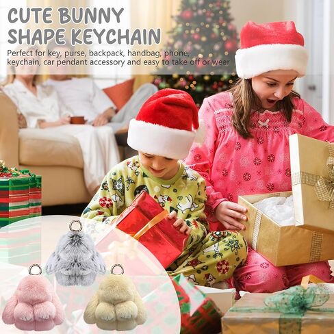 Bunnylulu Keychain with Box, Bunnylulu Keychain with Tin, Plush Bunny Keychain Decoration, Cute Bunny Bunnylulu in Saudi Arabia