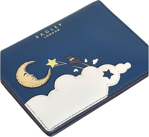 RADLEY London حامل بطاقات صغير ثنائي الطي شوت فور ذا مون، أزرق داكن in Saudi Arabia