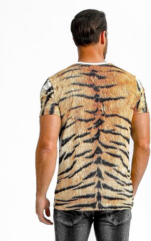 Funny World Men's Animal Print Tuxedo T-Shirts in Saudi Arabia