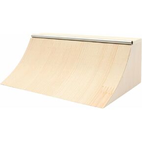 Wooden Fingerboard Ramp Handmade Pro Quarter Pipe Obstacles