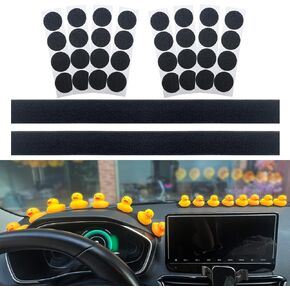 Duck Holder for Car Dashboard,Rubber Ducks Plug New Upgrade Hook&Loop Duck Holder Mounts Duck Stands (Excluding Rubber Duck)