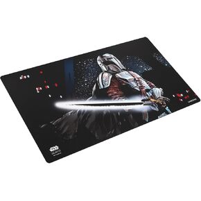 Star Wars Unlimited Mandalorian Prime Game MAT - Officially Licensed, Full-Color Printed, Playmat, Slip-Resistant 24" by 14" Rubber Mat, Compatible with TCGs & LCGs, Made by Gamegenic