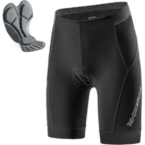 ROCKBROS Men's Cycling Shorts Padded Bike Shorts Breathable Cycling Shorts with Pockets Lightweight Quick-Dry