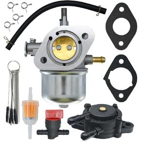 FH430V Carburetor Kit 15003-7061 Replacement for Kawasaki FS481V FH381V FH541V Recoil Start Engine, Carb with Gaskets replace 15003-7047 15004-7057 15003-7054 15003-7107 15004-0823