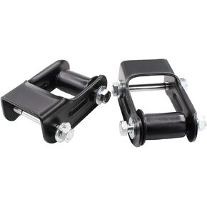 NewYall 2 Pcs Rear Left Driver Right Passenger Side Leaf Spring Shackle for Chevy Blazer 95-05, Blazer S10 94, S10 Pickup 94-04, GMC Jimmy S-15 94-01, S-15 Sonoma 94-04, Isuzu Hombre 96-00