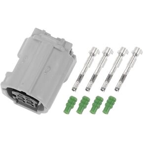Ignition Pressure Sensor Connector Plug No.9098012495 Inner Female Wire Terminal Connector for Toyota Plastic Gray