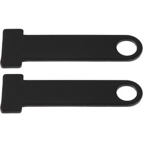 Helmet Lock, Steel Ring Lock Helmet Strap D Ring Lock Stainless Steel Motorcycle Universal Fit for Black Motorcycle Modification Accessory
