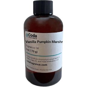 Vanilla Pumpkin Marshmallow (Type) Fragrance Oil | by Coda Fragrance | for Candles, soap, and More (1, Ounces)