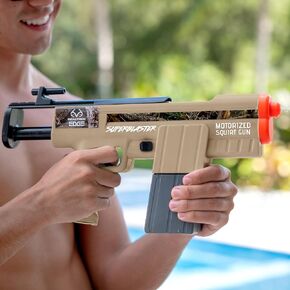 Realtree Super Blaster Electronic Motorized Squirt Gun