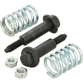 35129 Bolt & Spring 2 PCS Kit - Exhaust System Premium Hardware | Used in Mufflers, Catalytic Converters, Manifolds. EXHAUST Repair and Maintenance - Durable Quality and Reliable Seal