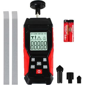 HFS(R) مقياس سرعة الدوران الرقمي عدم الاتصال RPM Tach مستشعر الصور بالليزر 3 ~ 100000 دورة في الدقيقة دقة مقياس RPM علامة in Kuwait