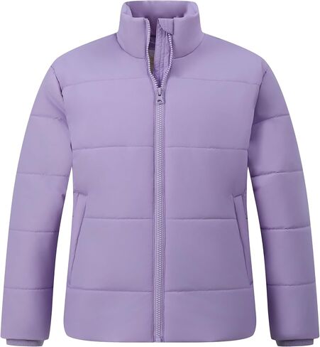 Girls Winter Down Coat Kids Warm Puffer Jackets Outerwear Comfy Parka in Saudi Arabia