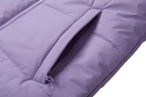 Girls Winter Down Coat Kids Warm Puffer Jackets Outerwear Comfy Parka in Saudi Arabia