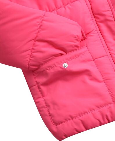 Girls' Heavyweight Puffer Jacket - Polar Fleece Lined Winter Jacket for Girls with Sherpa Collar and Hood (7-16) in Saudi Arabia