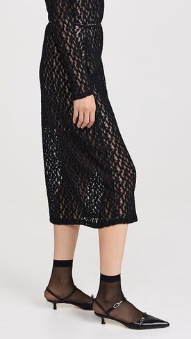 تنورة فينس النسائية ذات الأزهار المدخنة in Kuwait