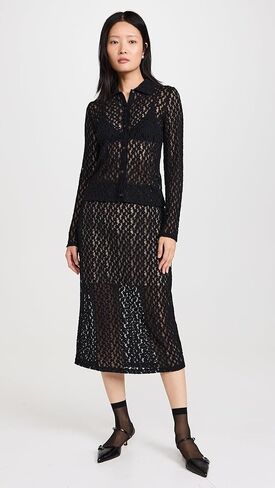 تنورة فينس النسائية ذات الأزهار المدخنة in Kuwait