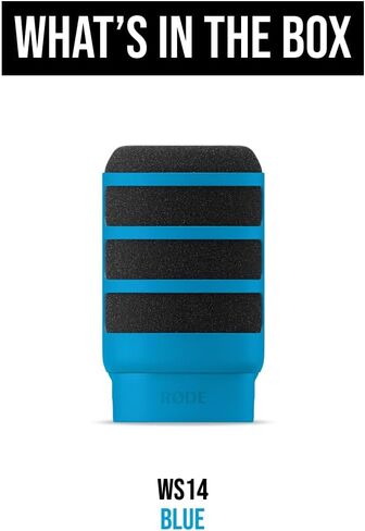 مرشح RØDE WS14 Premium Pop لـ PodMic وPodMic USB (أحمر) in Kuwait
