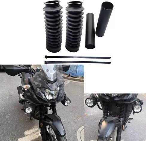 لفولكان S 650 VN650 2015-2022 دراجة نارية الجبهة شوكة التمهيد المنزلق امتصاص الصدمات غطاء الجراميق in Kuwait