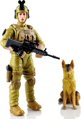 KAIM Army Men Soldiers Toy for Boys, 7.5-Inch-Scale,Military Soldier Playset,Military Action Figures Toy for Boys 3+ in Saudi Arabia