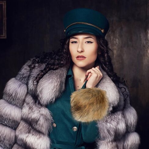 Faux Fur Wrist Cuffs, Soft Fuzzy Cuff Warmers Fur Cuffs for Sleeves Winter Furry Short Arm Warmers Stretch in Saudi Arabia