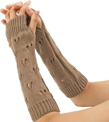 Arm Warmers Fairy Grunge Fingerless Punk Goth Emo Gloves Y2K Accessories Cottagecore in Saudi Arabia