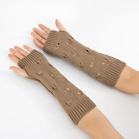 Arm Warmers Fairy Grunge Fingerless Punk Goth Emo Gloves Y2K Accessories Cottagecore in Saudi Arabia