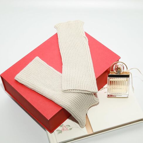 Lilaly 1 Pair Arm Warmers, Therian Arm Warmers, Fingerless Gloves for Women, Hand Warmers Glove (100% Polyester) in Kuwait