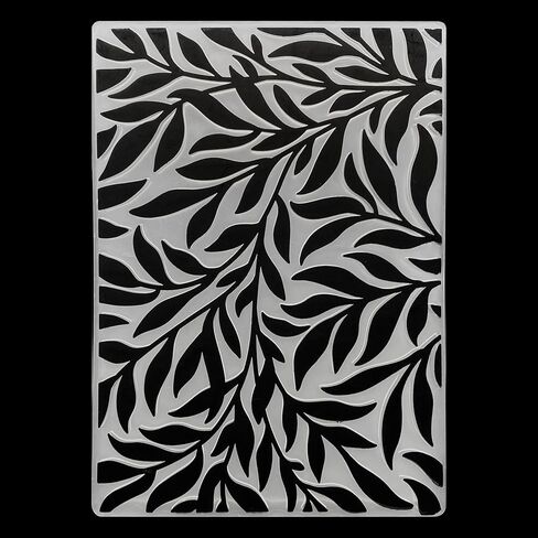 4pcs Flower & Branch Pattern Embossing Folders for Card and Plates Scrapbooking/Card Making Tools with Shield Plate EM12 in Kuwait