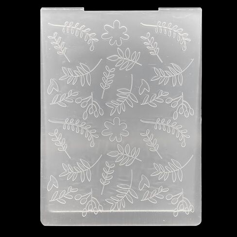 4pcs Flower & Branch Pattern Embossing Folders for Card and Plates Scrapbooking/Card Making Tools with Shield Plate EM12 in Kuwait