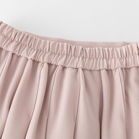 NNJXD Girl Pleated Skort Tennis Skirt with Shorts Stretch Waist Girls Skater Culottes in Saudi Arabia