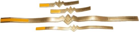 Super Gold Belt, Headband, Armbands Halloween Costume for Women Accessories Wonderwoman Adult Cosplay Hero in Saudi Arabia