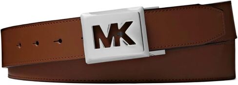 Michael Kors Reversible Logo Embossed Belt One Size (Black/Dark Brown) in Saudi Arabia