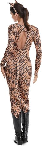 HSCTEK Women’s 2 Piece Wild Animal Catsuit Costume in Kuwait