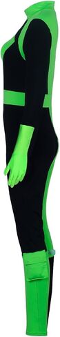 Womens Costume Halloween Cosplay Bodysuit Jumpsuit with Gloves and Leg Bag in Saudi Arabia