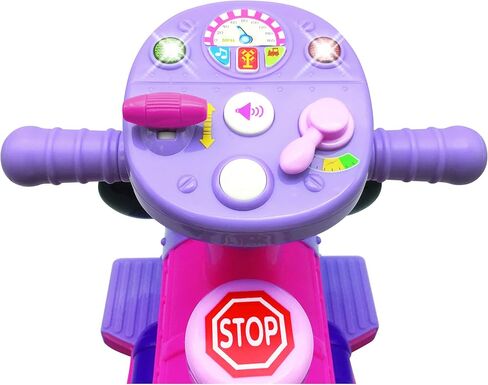 Kiddieland Toys Limited Battery-Powered Mickey Choo, 12 months to 36 months with Caboose & Tracks Ride On,Multi,9.5 x 14.25 x 31.5 inches in Saudi Arabia