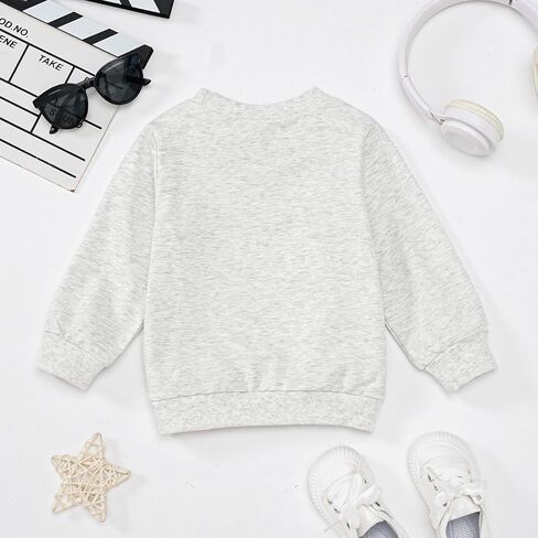 Toddler Boy Clothes Big Brother Embroidered Sweatshirt Long Sleeve Pullover Top Fall Winter in Saudi Arabia