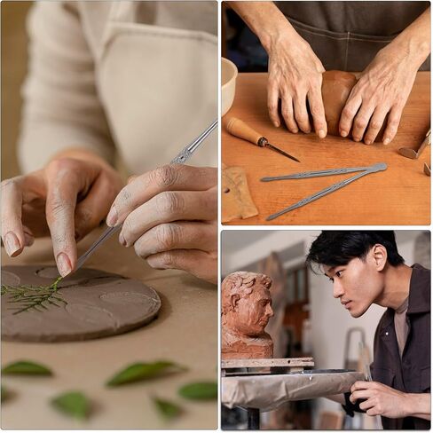 5 Pcs Wax Carving Tools Double Headed Carving Tools Stainless Steel Spoon Carving Kit in Saudi Arabia