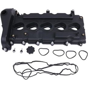 Engine Valve Cover & Cap 12591996 VS50703R Compatible with Chevrolet Colorado GMC Canyon Hummer H3 Isuzu i-350 211Cu. in. l5 Gas DOHC 3.5L