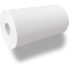 Medium Weight 11.8ins x 30yds Fusible Interfacing for Sewing, Single Side Adhesive Fabric Stabilizer, Polyester Non-Woven Iron on Interfacing Fabric for Cloth, Bag, Purse, Mat, Skirt, Craft