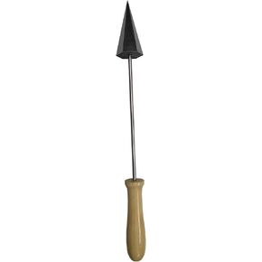 Graphite Glassblowing Casting Plate Casting Graphite Block Lamp Working Reamer Expansion Hexagonal Pyramid Milling Surface, 6-lengzhui