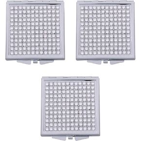Stephanie Imports Set of 3 Double Sided Magnifying Square Compact Mirrors with Rhinestones (Pink Rose)