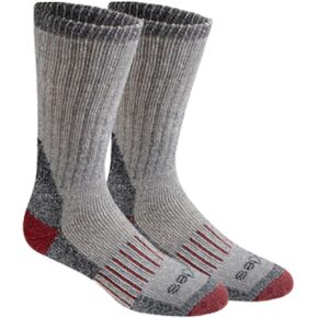 Dickies Men's Heavy Weight Wool Blend Thermal Crew Socks, (2, 4 Pairs)