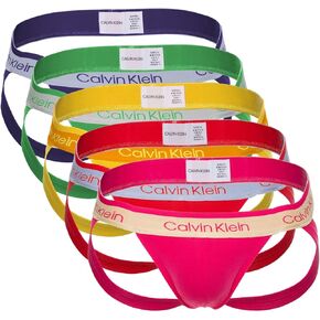 Calvin Klein Men's The Pride Edit Jock Strap Underwear (5 Pack)