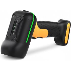 Inateck ماسح الباركود الصناعي بلوتوث، 1D 2D QR Code Scanner لاسلكي مع IP67 مقاوم للماء والغبار، ماسح ضوئي يدوي مع التطبيق وSDK، BCST-75