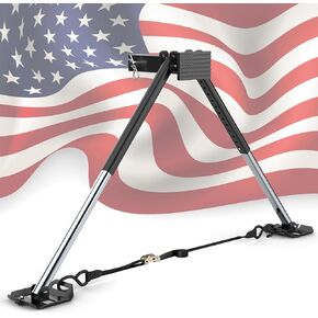 2024 Upgraded RV Hitch Mount Stabilizer, Adjustable Camper Rear Bumper Stabilizer, Stabilizer Hitch for Travel Trailer Accessories Fit for Any 2" Hitch Receivers Help to Reduce Shaking (Patent)