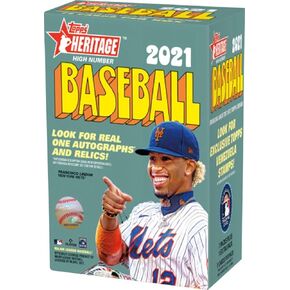 2021 Topps Heritage High Number Baseball Blaster Box