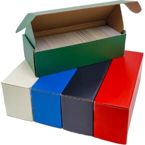 MTG Card box - 5 Boxes, 800 Ct - Storage for MTG Cards or Trading Card Storage Box - 5 TCG Card Storage Box - 4,000 Bulk Magic the Gathering Card Box