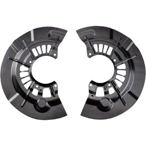 TRQ Front Brake Dust Shield Set Compatible with 2012-2016 Toyota Avalon Camry ES300h ES350
