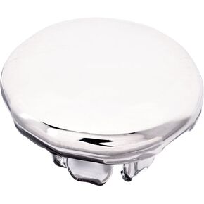 Kuryakyn 8114 Motorcycle Accent Accessory: Hot Spots Custom End Plugs for 1/4" Allen Bolts, Chrome, Pack of 10